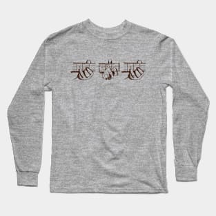 DAD Guitar Chord Long Sleeve T-Shirt